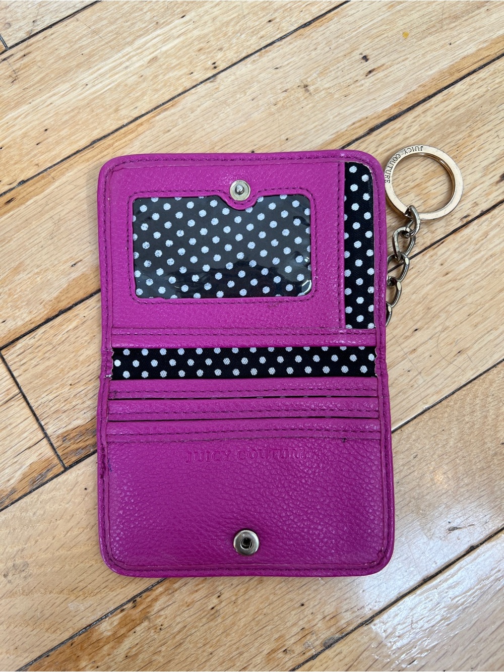 Y2K Juicy Couture Wallet with Keychain - Picture 4 of 4